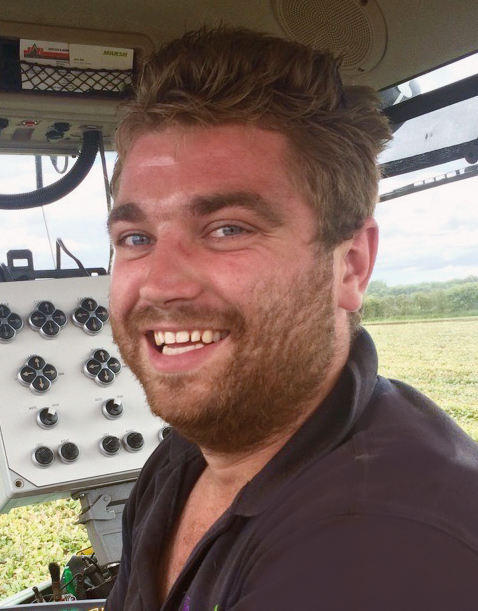 Oliver White, Field Manager at Beetroot UK and Stan White Farms
